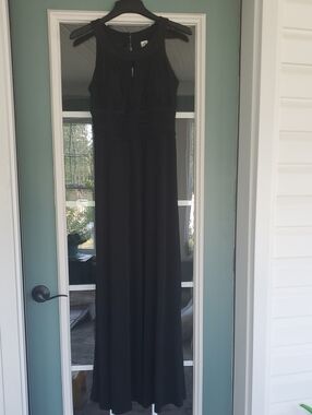 Signature by Sangria Black Sleeveless Maxi Dress